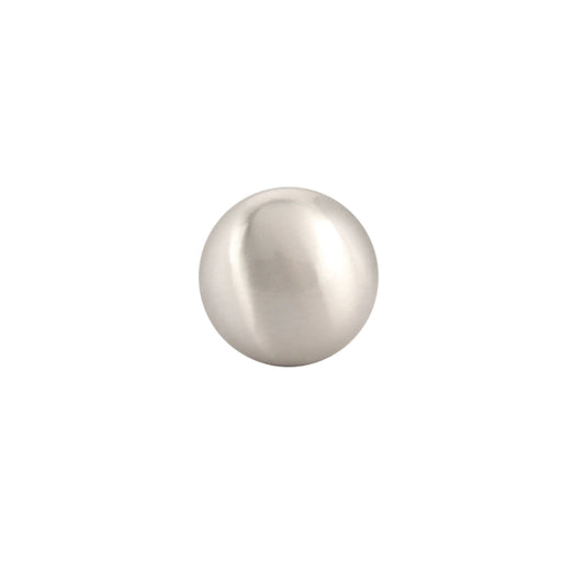 ដៃថតតុទូ ពណ៍សស្រអាប់ 30x30មម KNOB ZI.NI.PL.MATT 30X30MM (481.22.108)