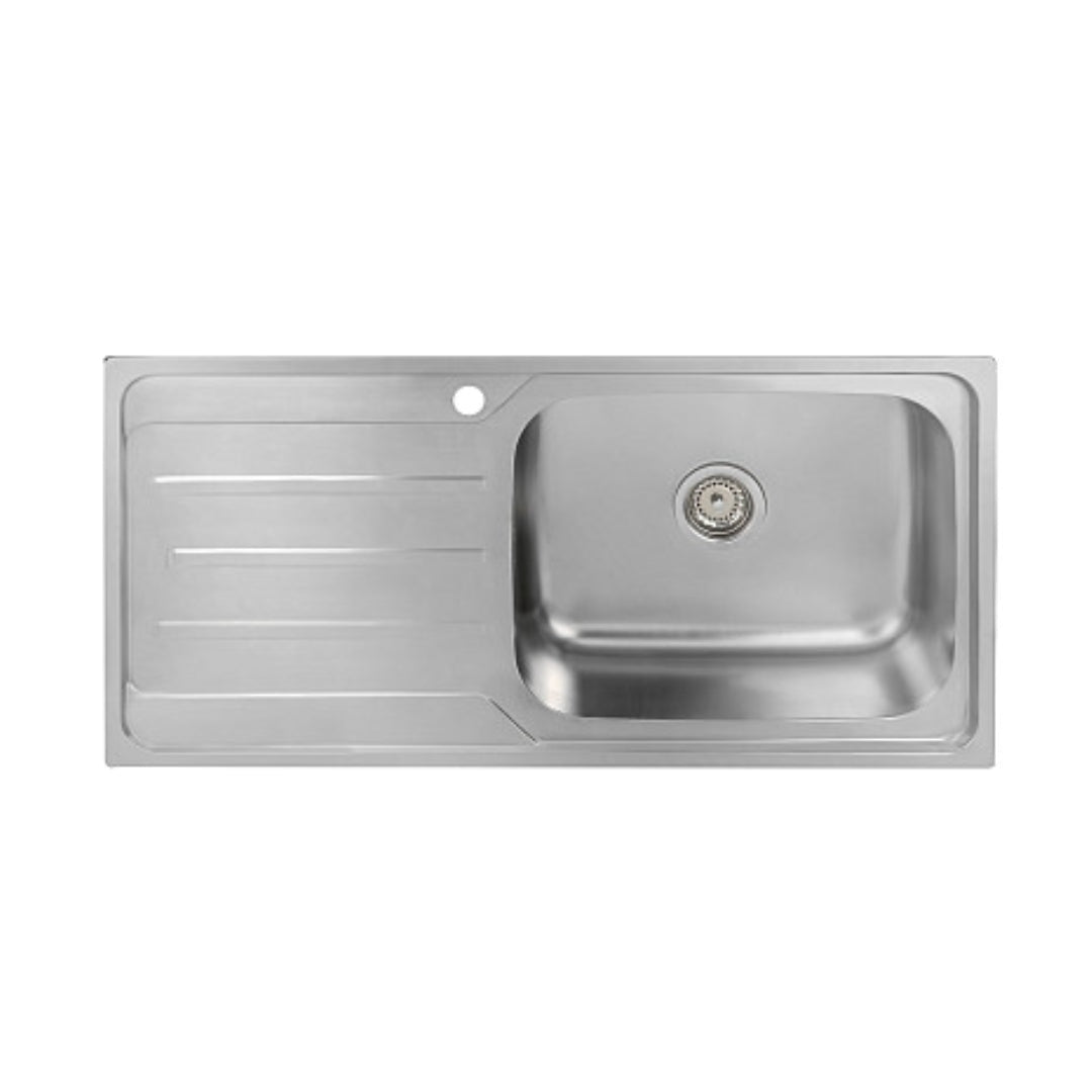 S-BOWL SINK RIGHT BOWL ST 304 1000X500X180 MM (495.39.299)